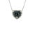 This beautiful necklace has a Natural Black Diamond that weighs 4.79 carats and also Natural Round Cut White Diamonds that...