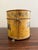Metal Italian Neoclassical Tole Yellow Cachepot Planter Vase With Lion Paw Feet For Sale - Image 7 of 9