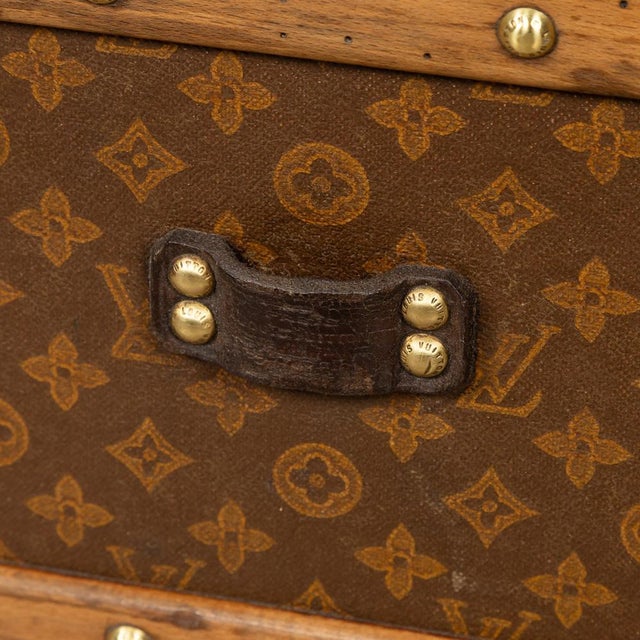 20th Century Trunk in Monogram Canvas from Louis Vuitton, France, 1900s For Sale - Image 18 of 18