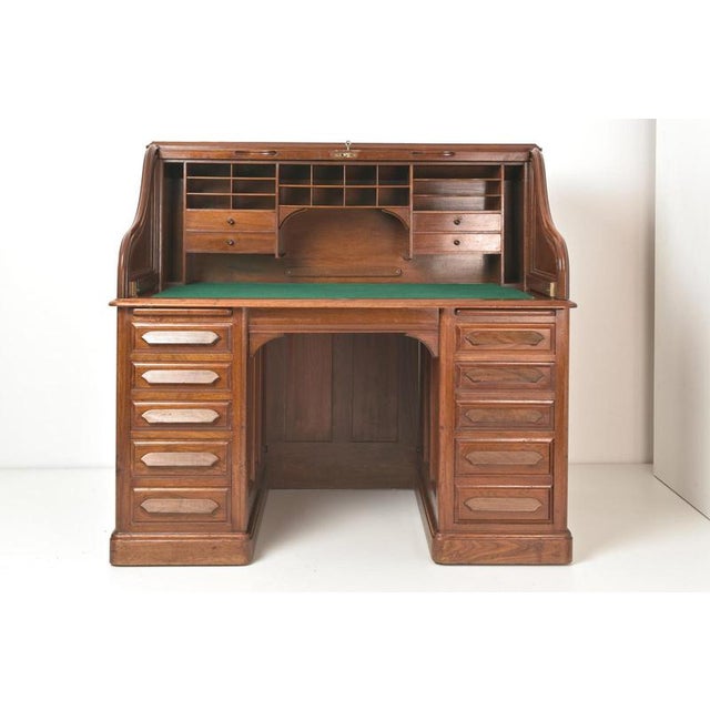 Roll Top Desk, USA, 1910s For Sale - Image 4 of 18