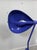 1960s Vintage Industrial Blue Floor Lamp – Large Metal Task Lamp, Mid-Century Modern For Sale - Image 5 of 7