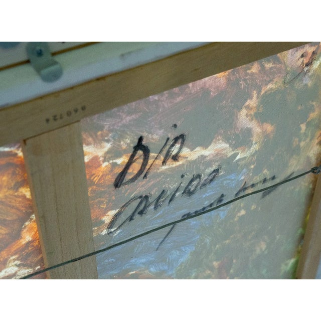 Late 20th Century Late 20th Century Jose Antonio Pineda Bueno - Dia Calido, Oil on Canvas For Sale - Image 5 of 6