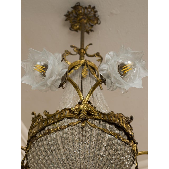Antique Belle Époque Hot Air Balloon Chandelier, 1890s For Sale - Image 5 of 14