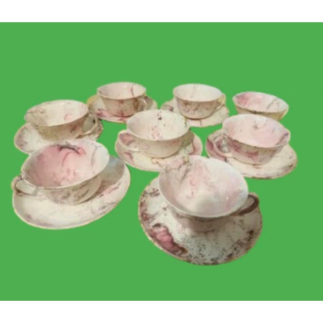 Sascha Brastoff Surf Ballet Tea & Coffee Serving Set - 29 Pieces For Sale - Image 9 of 12