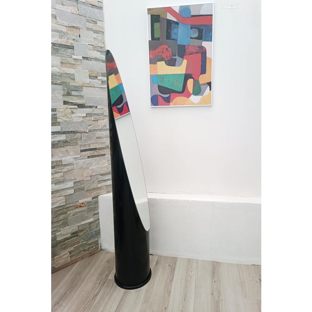 Vintage Lipstick Floor Mirror, 1970s For Sale - Image 3 of 7