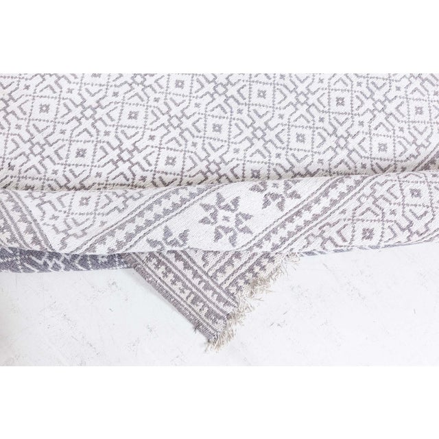 Doris Leslie Blau Cotton Agra Runner (Size Adjusted) For Sale In New York - Image 6 of 8