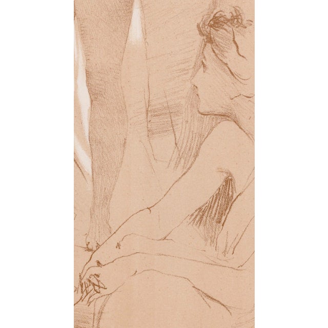 Late 19th Century Antoine Calbet, L'Inconnue, 1897, Lithograph on Paper For Sale - Image 5 of 11