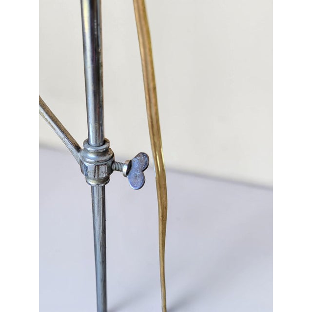 1920s Vintage Art Deco Lamp in Cast Iron and Bakelite, 1920 For Sale - Image 5 of 15