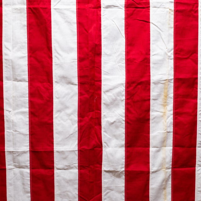 Large Puerto Rican American Flag With 48 Stars c.1940-1950 For Sale - Image 4 of 5
