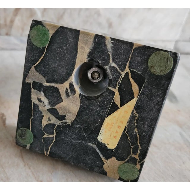 1960s 1962 Golf Hole in One Trophy on Black Marble Base For Sale - Image 5 of 11