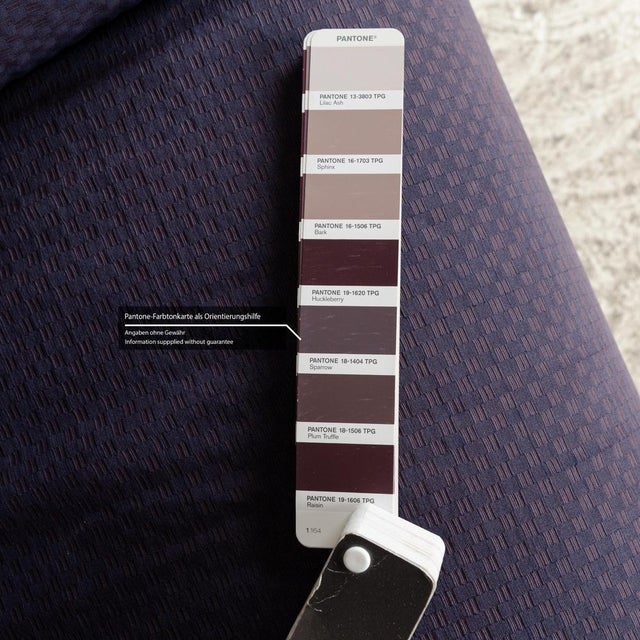 Purple Set of Florence Fabric Armchairs from B&B Italia For Sale - Image 8 of 14