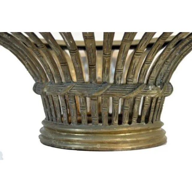 Silverplated Venetian Basket For Sale - Image 5 of 5