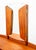 Mid Century Danish Modern Vanity Chest Dresser Teak Adjustable Mirror 5 Drawers For Sale - Image 11 of 12