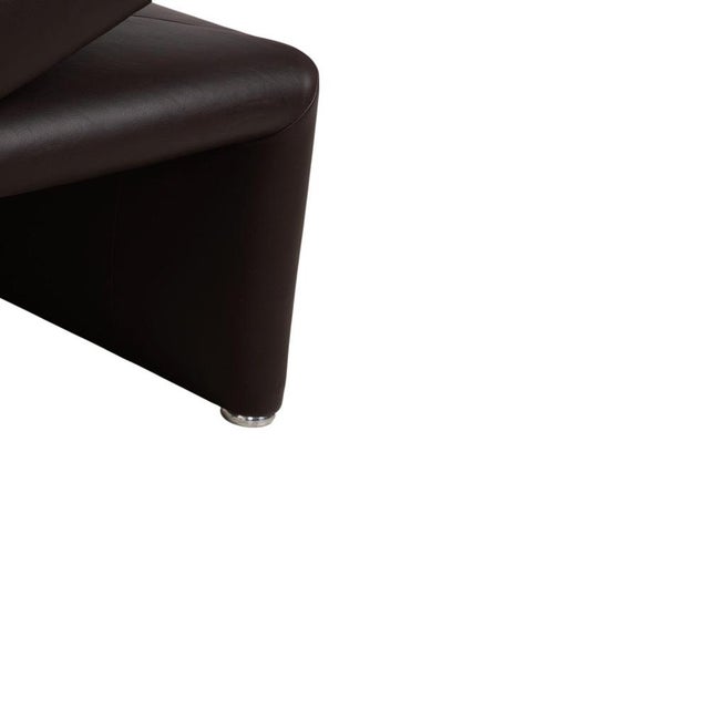 Raoul Leather Corner Sofa in Brown with Manual Function and Left Chaise by Koinor For Sale - Image 10 of 18