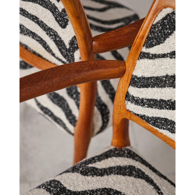 Beige Model 65 Armchairs from Niels O. Møller, Denmark, 1968, Set of 2 For Sale - Image 8 of 15