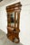Napoleon III style walnut wardrobe, late 19th century, with 3 mirrors, marble top, and 8 hooks. It is in excellent...
