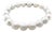 Paspaley Australian South Sea Circle Pearl Diamond Bracelet 0.054ct 29.52g For Sale