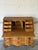 Gemstone Oak Bureau With Drop-Front Desk and Three Serpentine Drawers Danish Mid-Century Modern 1970s For Sale - Image 7 of 11