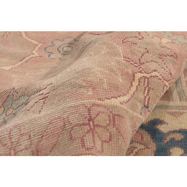 Vintage Turkish Oushak Rug, 05'09 X 07'10 For Sale In Dallas - Image 6 of 10