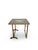 Antique Victorian Metamorphic Mahogany Fire Screen Table with Hand Painted Floral, 1890s For Sale - Image 6 of 11