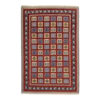 Vintage Indian Gabbeh Rug, 06'07 X 09'10 For Sale