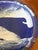 Mid 20th Century Vintage Signed Studio Pottery Cobalt Blue Centerpiece Bowl For Sale - Image 5 of 8