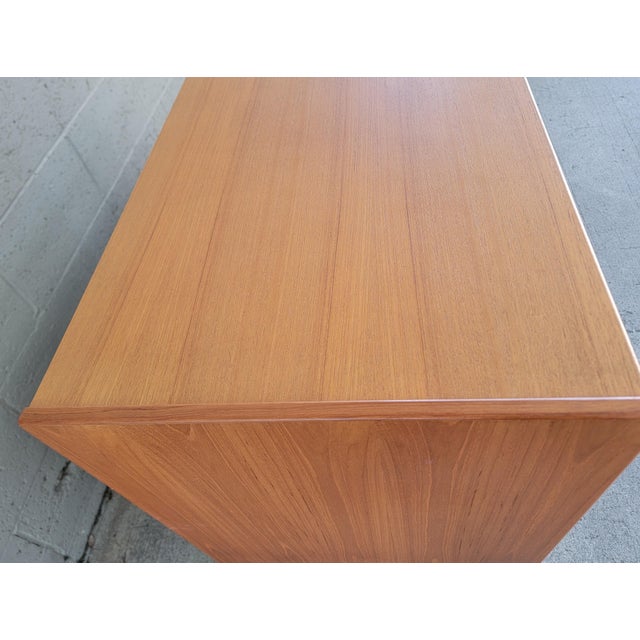 Stereo Cabinet / Credenza Teak Danish Modern For Sale - Image 13 of 15