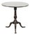 Antique Round English Tilt-Top Table, 1700s For Sale