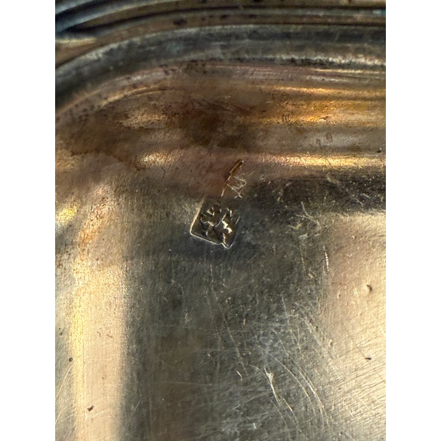 Late 20th Century Silverplate Cordial Set + Serving Tray, Vintage For Sale - Image 5 of 12