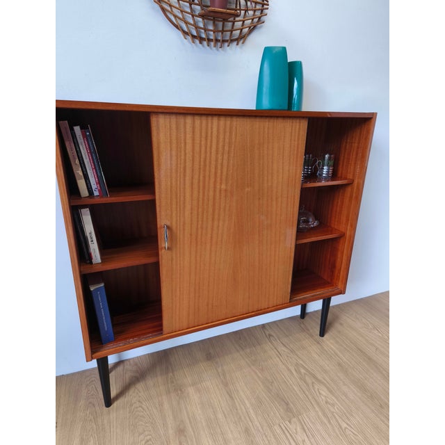 Mid-Century Modern Minimalist Bookcase, 1970 For Sale - Image 13 of 18
