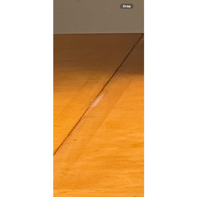 Honey colored Dunkin Phyfe inspired table…make your own family memories at this table Seat 12-14. Maple Wood veneer. 20th...