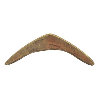 Hand-Made Vintage Boomerang, Australia, Mid-20th Century For Sale
