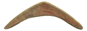 Hand-Made Vintage Boomerang, Australia, Mid-20th Century