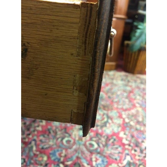 1990s Vintage Desk, Oak Pennsylvania House Desk For Sale - Image 5 of 11