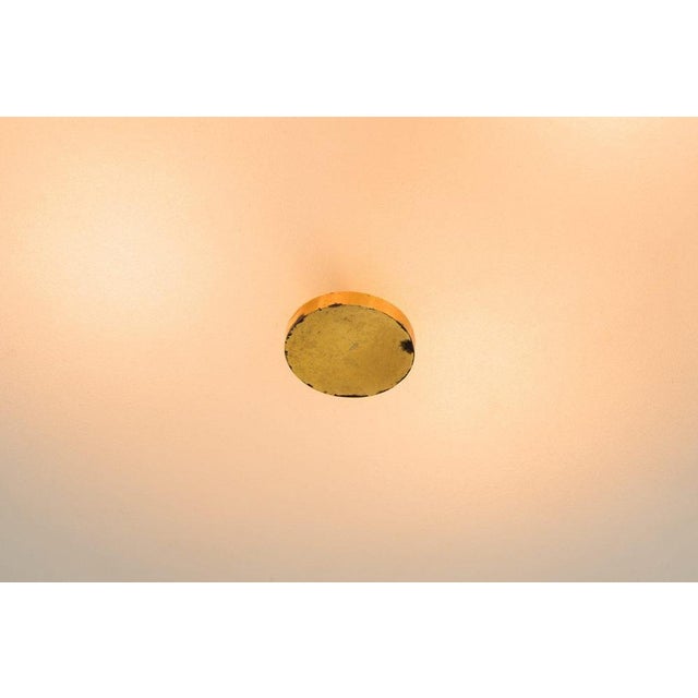 1960s Model 1990 Flush Mount attributed to Max Ingrand for Fontana Arte, Italy, 1960s For Sale - Image 5 of 9