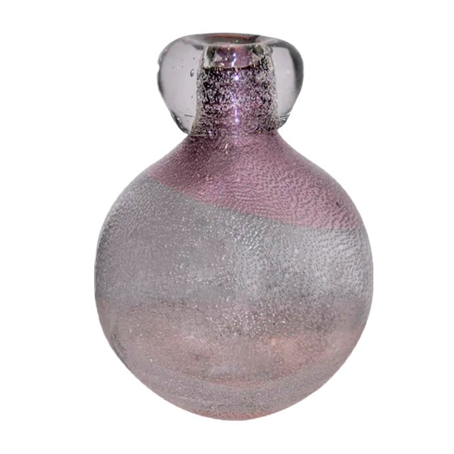 Glass Vase, 1960s For Sale