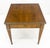 1970s Baker Satinwood One Drawer Brass Trim 27x24" Rectangle Side End Table Stand For Sale - Image 5 of 12