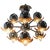 Large Space Age Style Murano Glass Sputnik Chandelier, 1970s For Sale - Image 8 of 8