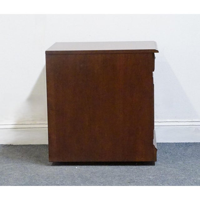 Hooker Furniture Cherry Traditional Contemporary 18" File Cabinet For Sale - Image 10 of 12