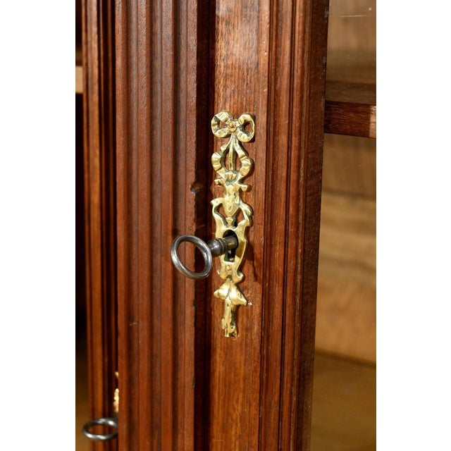 Small Mahogany Bookcase, 1920 For Sale - Image 14 of 18