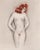 Paper Louis Icart, Little Breasts from The Life of Breasts, Nude, Original Etching & Aquatint, 1945 For Sale - Image 7 of 7