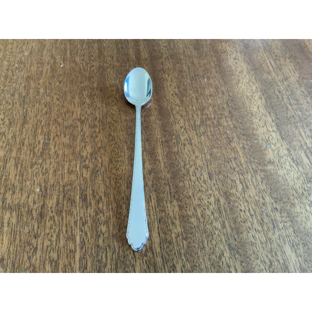1950s 1950s Lunt Sterling Silver Child’s Flatware Set- 4 Pieces For Sale - Image 5 of 12
