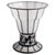 Glass Art Nouveau Etched Glass Vase Goblet in White & Black from Hans Bolek for Johann Loetz Witwe, 1890s For Sale - Image 7 of 7