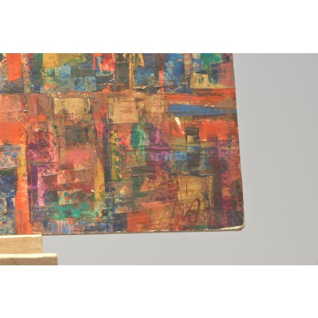 Abstrakte Komposition, Monogrammed W.A. '56 For Sale - Image 4 of 7