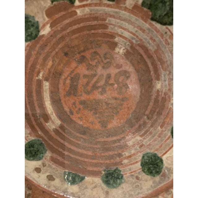 18th Century Swedish Folk Art Plates from Skane County, Set of 2 For Sale - Image 15 of 18