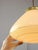 Metal Mid-Century Modern Italian Yellow Glass and Brass Pendant Lamp, 1960s For Sale - Image 7 of 15