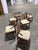 Wood Set of Six Scandinavian Modern Dining Chairs by D-Scan, 1980 For Sale - Image 7 of 13
