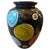 Mid-Century Modern 1953 Gio Ponti Style Mid-Century Modern Hand-Painted Majolica Vase by Schramberg For Sale - Image 3 of 12
