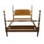 ETHAN ALLEN / BAUMRITTER Heirloom Nutmeg Maple Colonial Early American Full Size Four Poster Bed 588 52.5" High 57" Wide...