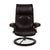 Set of Aura Leather Recliner and Ottoman from Stressless For Sale - Image 18 of 18